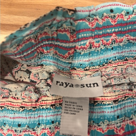 Raya Sun High Waist Multicolor Women's Shorts - Picture 4 of 6